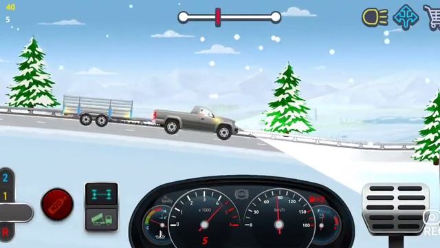 1 часть прохождения игры под названием Trucker Real Wheels смотреть онлайн