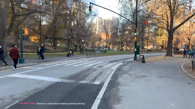 Нью Йорк готовится к Рождеству / Прогулка по Манхэттену. смотреть онлайн