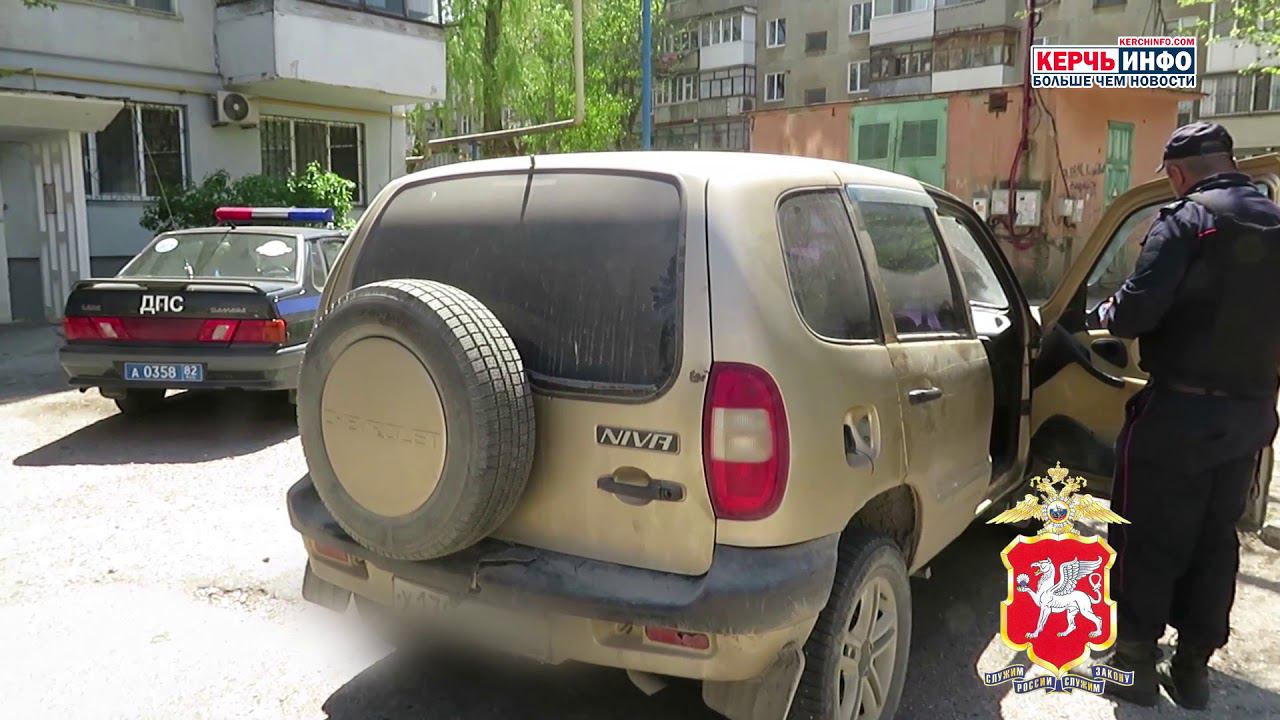 В Керчи угонщик устроил гонки с полицейскими смотреть онлайн