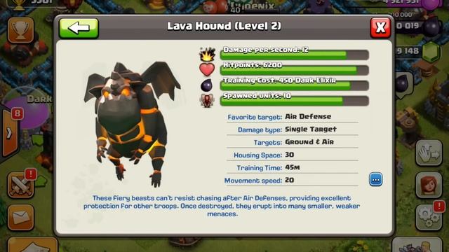 Clash of Clans - UPDATE! The Lava Hound has Arrived! Gemming the Update! смотреть онлайн