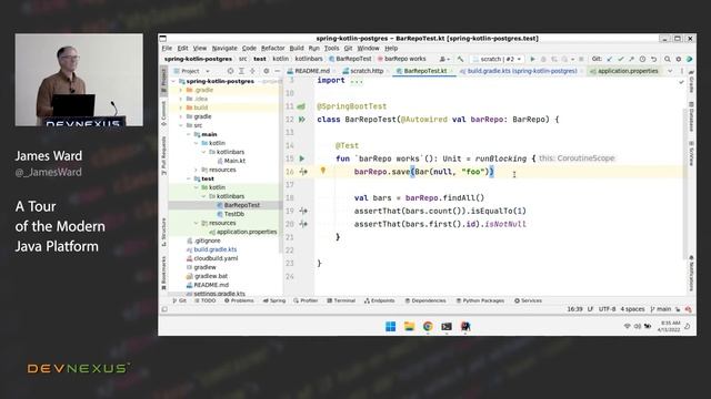 Devnexus 2022 - A Tour of the Modern Java Platform - James Ward смотреть онлайн