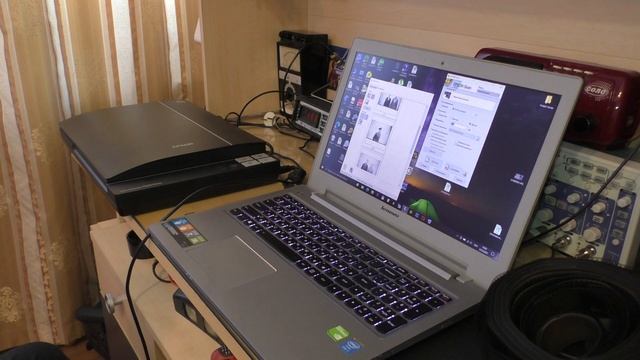 Сканирую фотоплёнки сканером Epson V370 Photo.