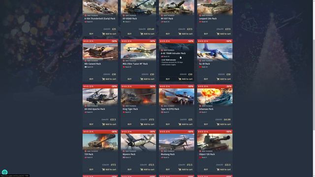 Quick Overview Of War Thunder Pack Sales смотреть онлайн
