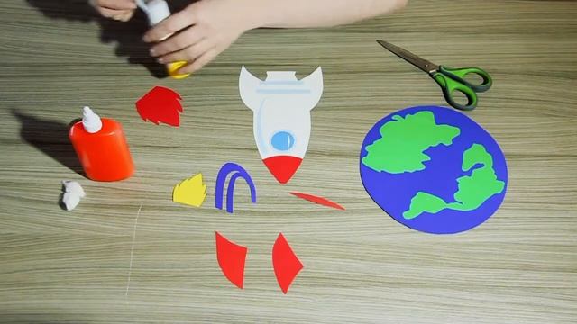 Мастер класс по космической открытке - "Первый полет в космос" смотреть онлайн