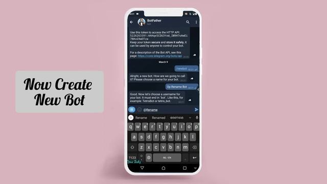 How To Make Own Rename Bot Telegram | Opus Techz смотреть онлайн