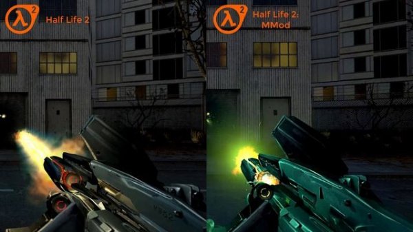 Half-Life 2 vs. Half-Life 2: MMod - Weapons Comparison