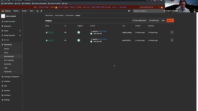 Release Management Speed Run: Add environment action:prepare gitlab.ci demo смотреть онлайн