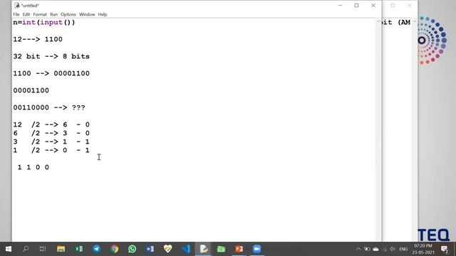 T4TEQ Weekly Coding - 43 - WIPRO Interview Program - Reverse Bits смотреть онлайн