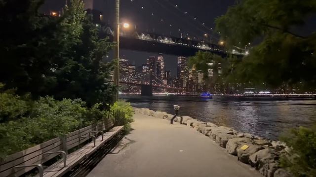 Нью-Йорк парк и бруклинский мост #ньюйорк #америкаизнутри смотреть онлайн