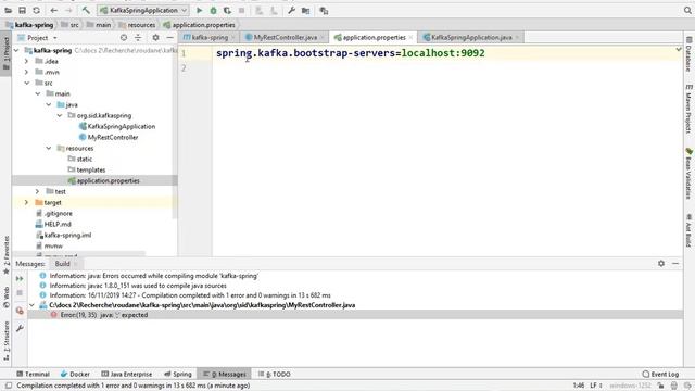 Part 5 - Big Data Processing KAFKA Spring Producer and Consumer смотреть онлайн