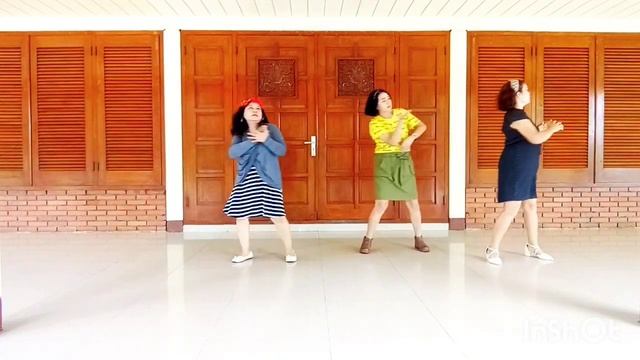 "Snowman" Line Dance || Danced by Melody Line Dance смотреть онлайн