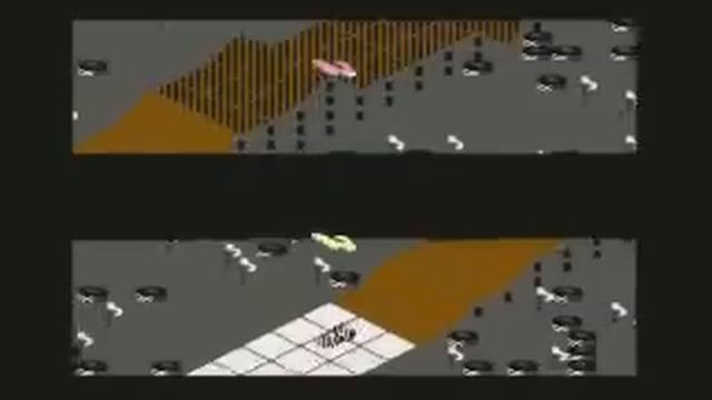 Racing Destruction Set - Commodore C64 смотреть онлайн