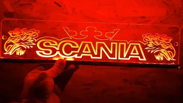 Светодиодная табличка для грузовика SCANIA*Размер 40*10.15081 смотреть онлайн