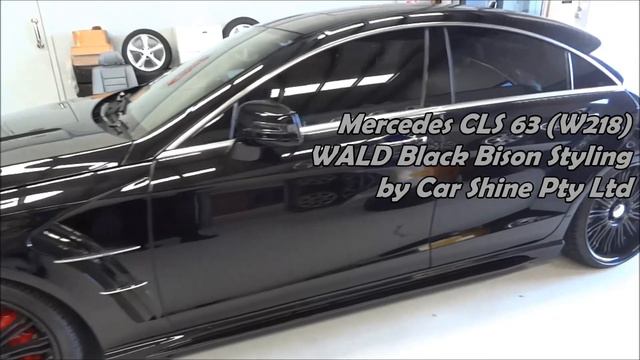 Mercedes W218 CLS 63 WALD BLACK BISON EDITION STYLING