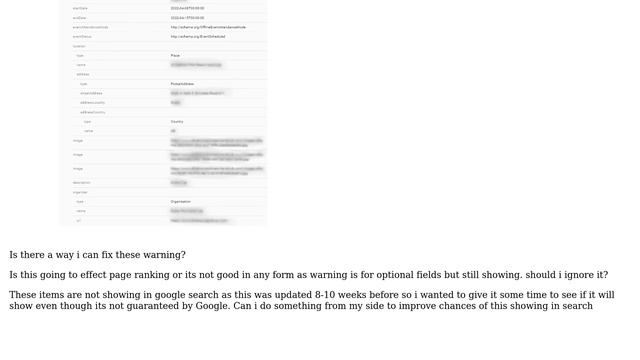 Webmasters: Warning in Google Console due to invalid items in Struture data смотреть онлайн