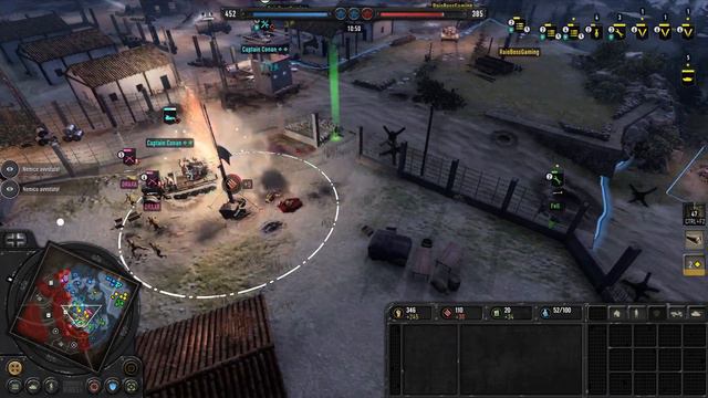 Scontro intenso sul Monte Cavo - Company of Heroes 3 | 4v4 - Gameplay [ITA] смотреть онлайн