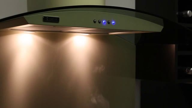 Ivory Curved Glass Kitchen Extractor - Luxair Cooker Hoods смотреть онлайн