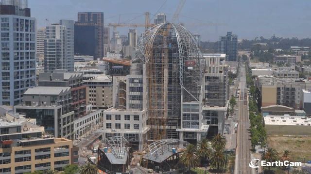 San Diego New Central Library Construction Time-Lapse