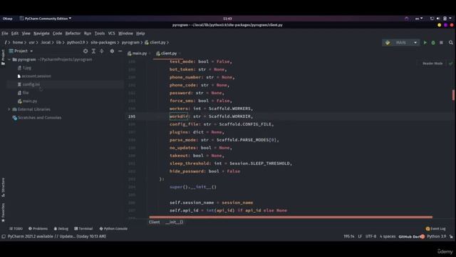 Заменяем параметры устройства Эмуляция нужного устройства Python (2021) смотреть онлайн