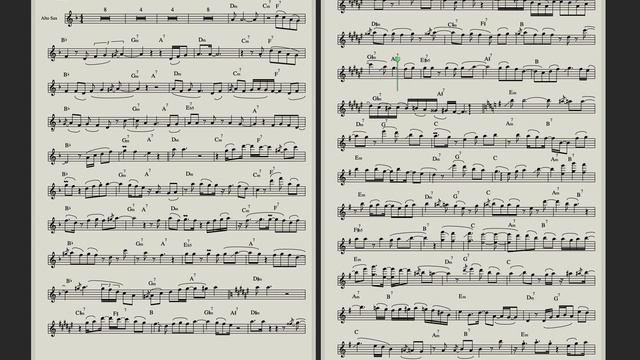 Sunny - Soulful, Disco House version - Sheet Music for Saxophone Alto смотреть онлайн