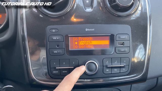 How to Change Language Dacia Logan 2 Duster Sandero Dokker Lodgy Audio System смотреть онлайн