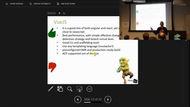 The Clash of giants - battle of frontend frameworks (Angular, React, Vue.js) смотреть онлайн