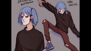 озвучка комиксов Сали фейс//Ларришер\\