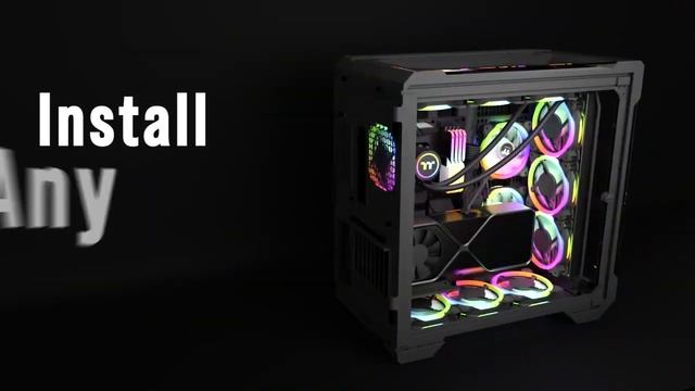 SWAFAN - Первый в мире вентилятор от Thermaltake со сменными крыльчатками смотреть онлайн
