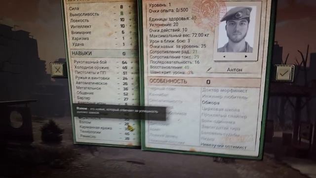 Atom RPG билд персонажа и спутников. смотреть онлайн