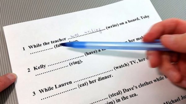 38. Past Simple и Past Continuous в одном предложении | Learn English