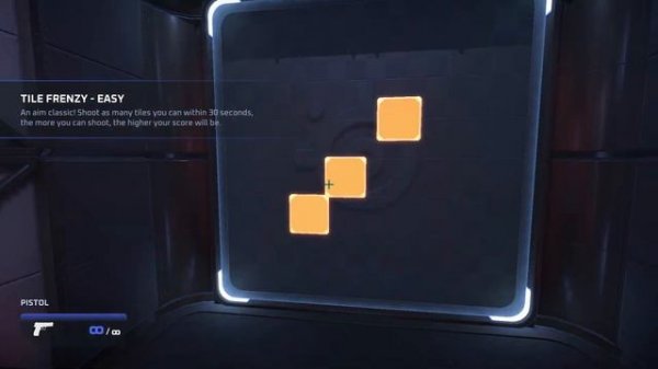 Steelseries 3D aim trainer | Frenzy tiles - 163 score