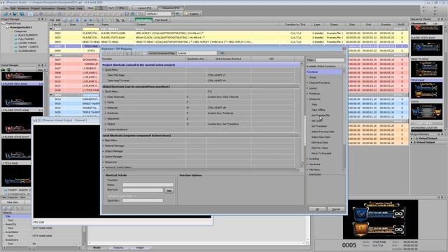 XPression, как создавать собственные сочетания клавиш смотреть онлайн