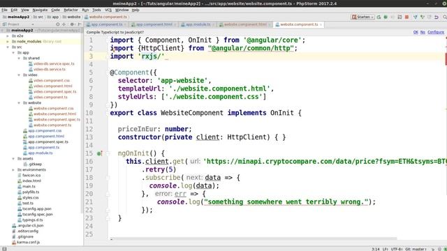 Angular Tutorial #32 - Error-Handling смотреть онлайн
