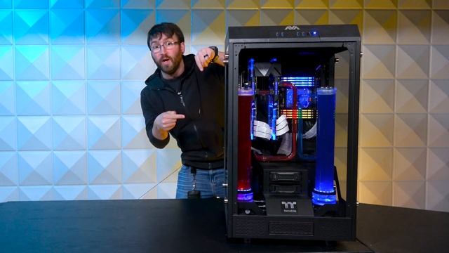 AVARigs | Threadripper 3990x & Dual RTX 3090 KnightRider Liquid Cooled PC смотреть онлайн