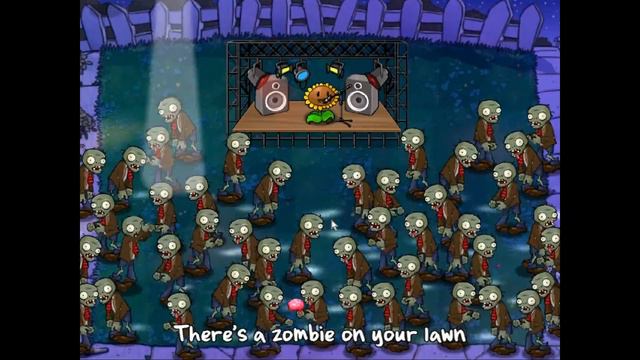 Plants vs Zombies. Финальная песенка и новый тип видео смотреть онлайн