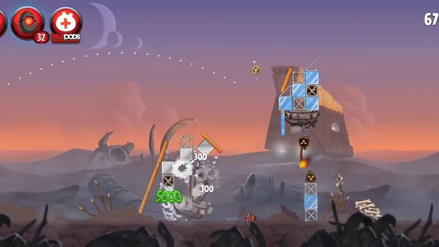 Angry Birds Star Wars 2 Escape To Tatooine Cutscenes 1 Darth Maul Level P2-1 смотреть онлайн