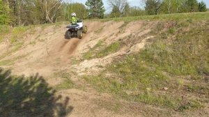 Квадроцикл Forte Hunter 125 покатушки на карантине