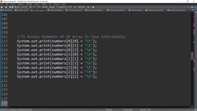 Java Tutorial #22 | 2D ARRAYS IN JAVA | NESTED FOR LOOP | Tagalog | English | Filipino| 2021 смотреть онлайн