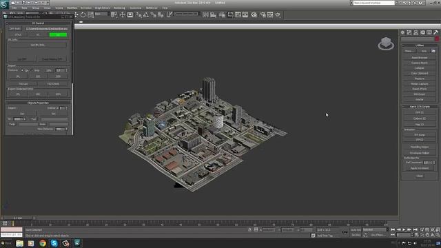 [Уроки 3d Max] Импорт карты и добавляем небо. смотреть онлайн