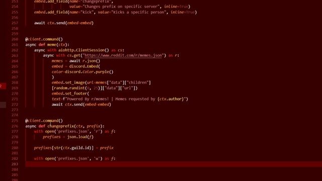 How to make a CHANGE PREFIX command (in python) смотреть онлайн