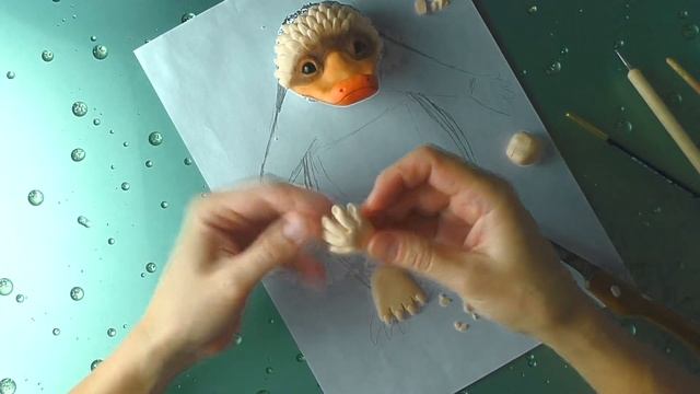 Как слепить лапки Нюхлера #нюхлер #niffler #каксшить #своимируками смотреть онлайн