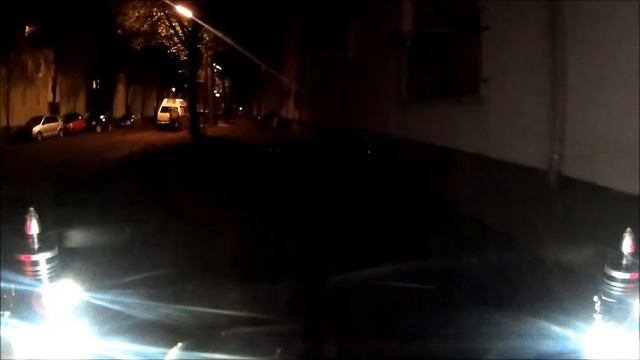 Quadrocopter "Bumblebee" @ Barbarossastrasse Nightflight 171014 смотреть онлайн