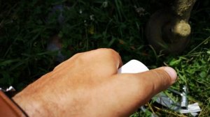 Смазка редуктора мотокосы Хускварна 143R-II