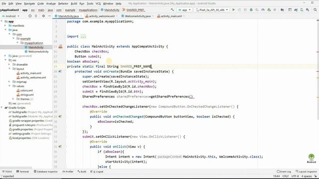 Shared Preference CheckBox Example in Android Studio | SharedPreference | Android tutorial | #79 смотреть онлайн