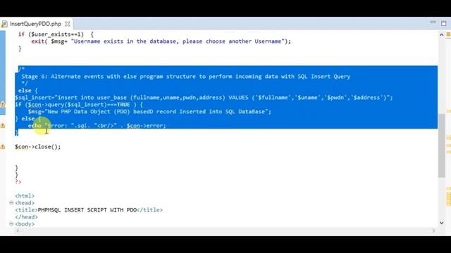 PHP & SQL Meaning: Learn SQL Database Query Language+ PHP programming in 2Hrs смотреть онлайн
