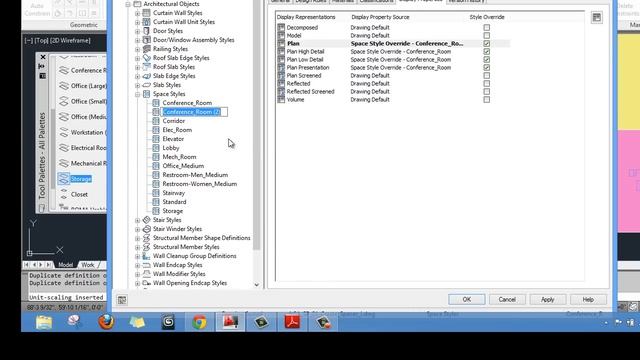 AutoCAD Architecture Space Planning смотреть онлайн