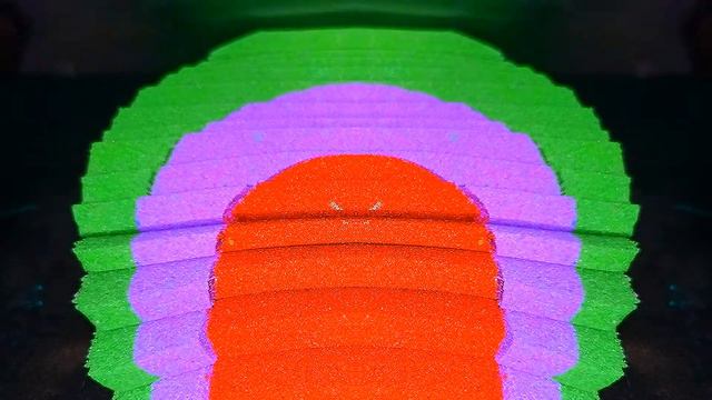 Kinetic Sand ASMR / Satisfactory collection with kinetic sand / Кинетический песок ASMR. смотреть онлайн