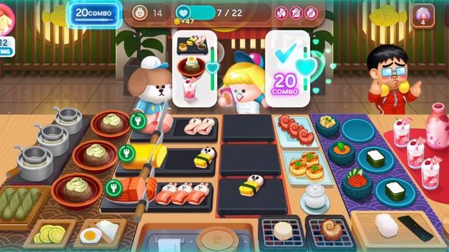 (FULL COMBO) Line Chef - Sushi Boy 37-2 смотреть онлайн
