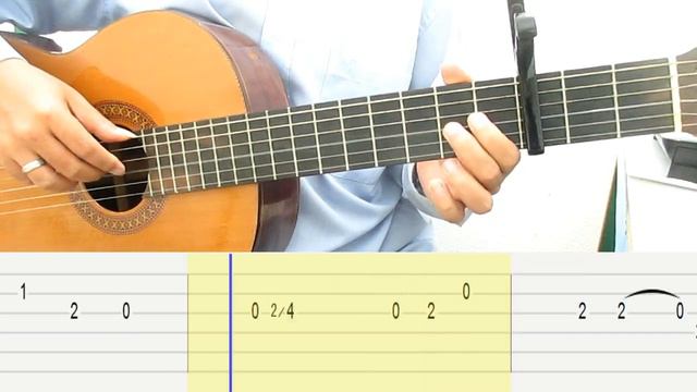Dance With My Father Guitar Lesson Melody Tab Tutorial Guitar Lessons for Beginners смотреть онлайн