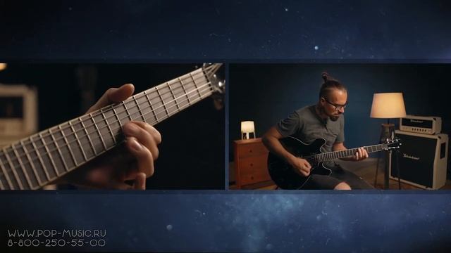 STAGG SVY 533 - доступная полуакустическая гитара смотреть онлайн